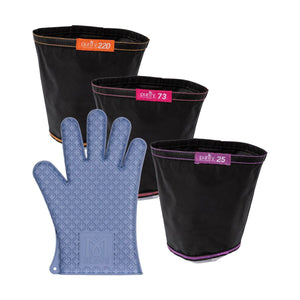 LoveGlove Non-Slip Silicone Safety Glove + 3 Pack of Purify Filter Bags