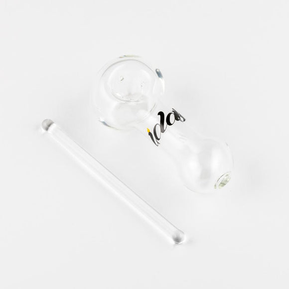 iDab 4” Clear Glass Spoon Pipe