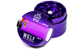 Wolf Bic 4-Piece Herb Grinder - Purple